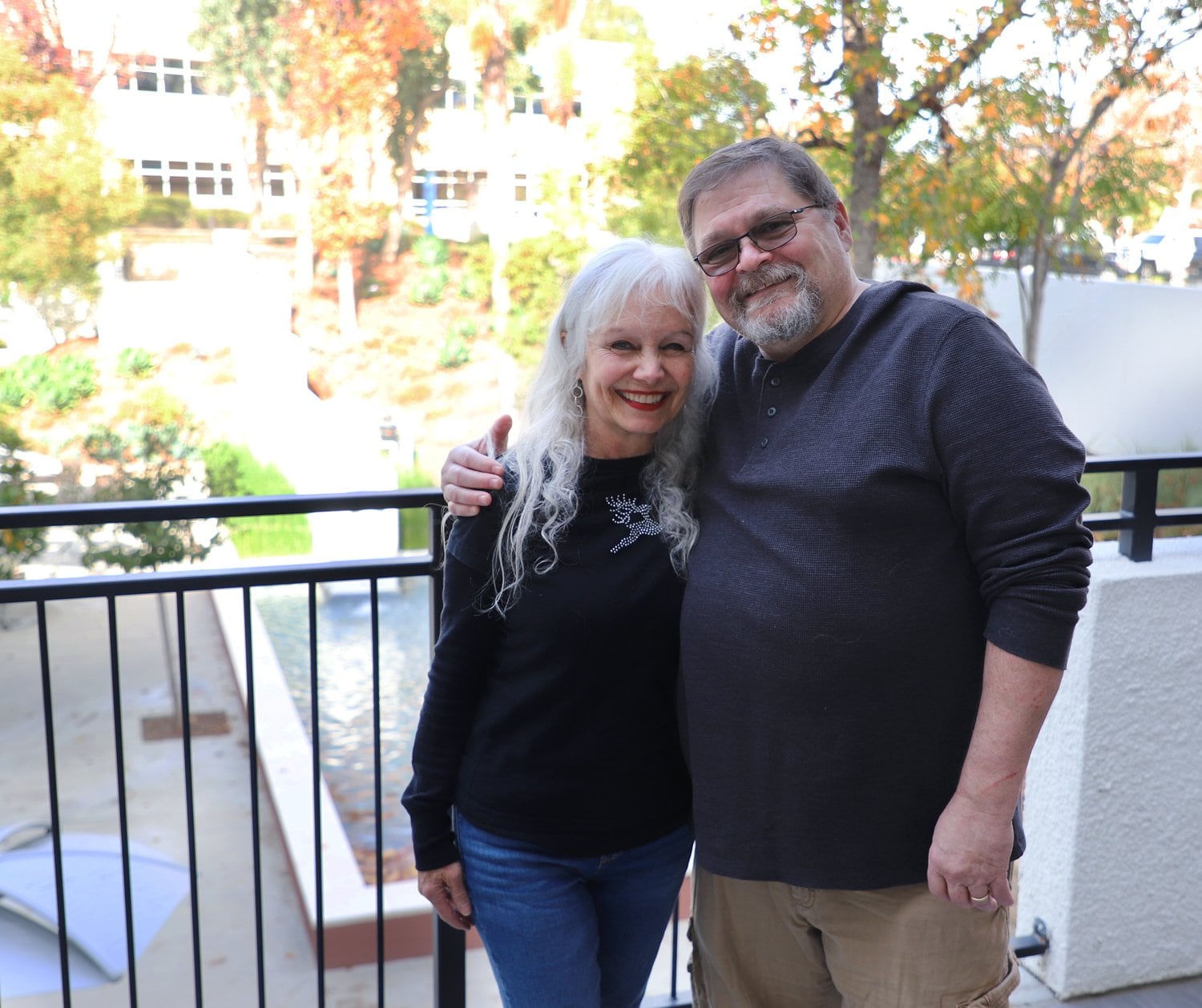 Total Shoulder Replacement Patient Matthew Crawford and His Wife