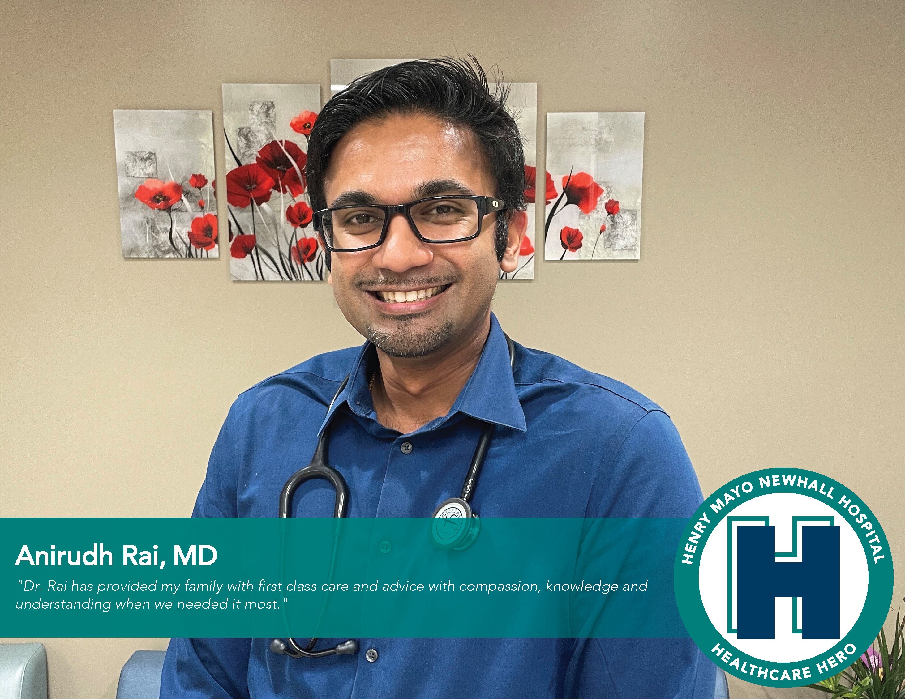 Healthcare Hero, Anirudh Rai, MD