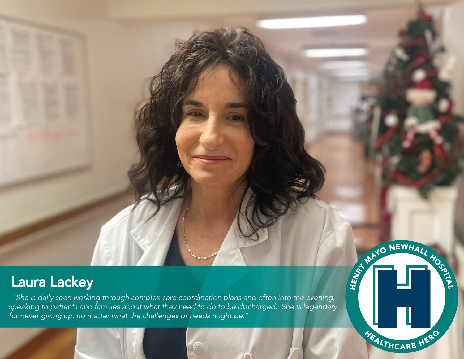 January Healthcare Hero Laura Lackey