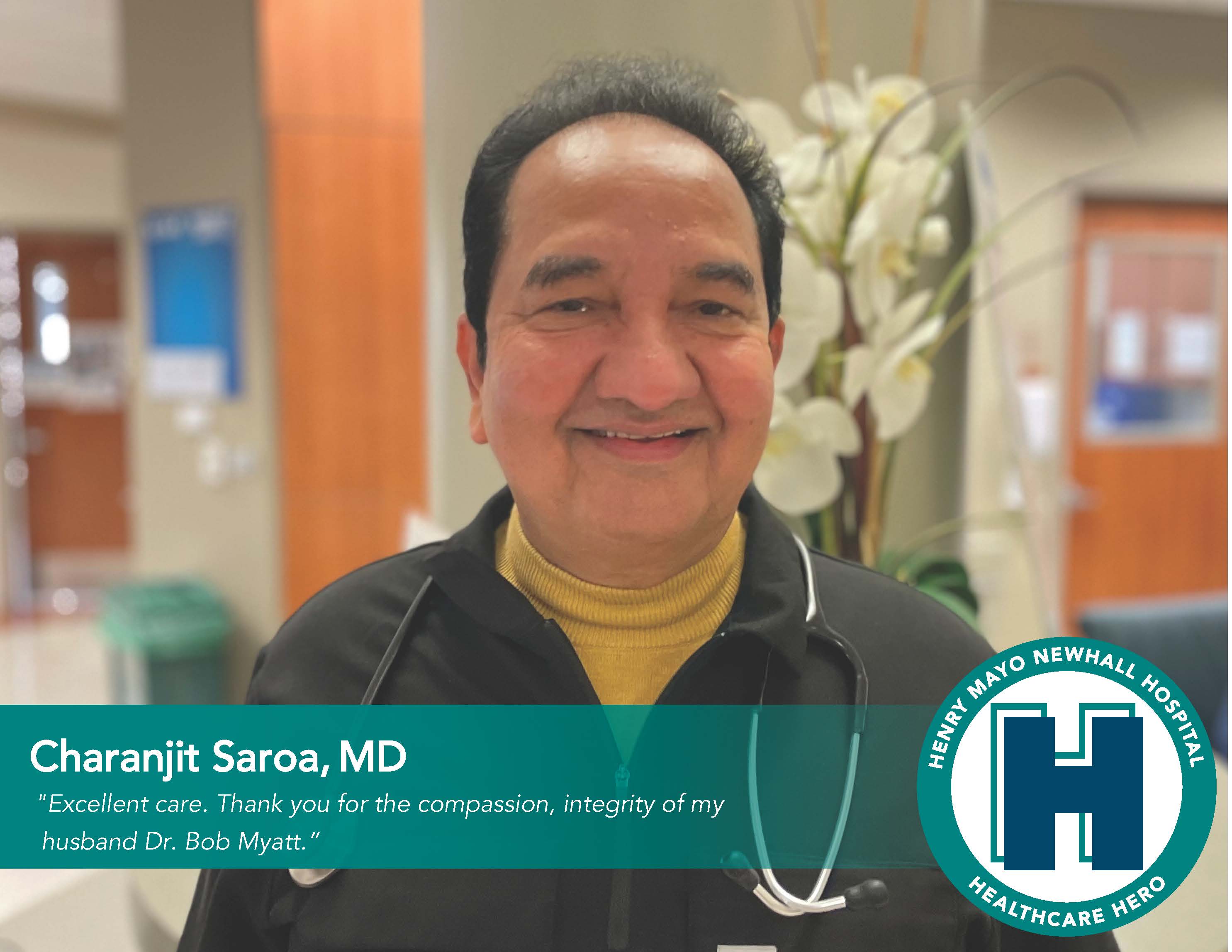 Henry Mayo Newhall Hospital Foundation Healthcare Hero