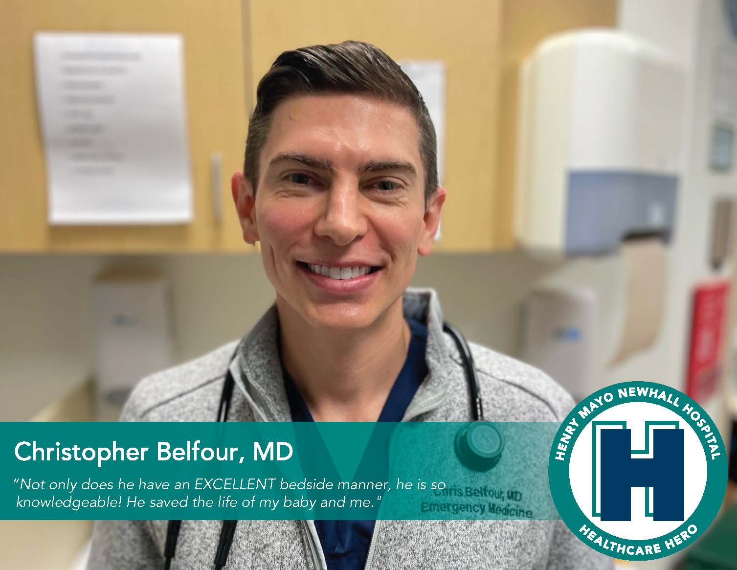 Healthcare Hero Christopher Belfour, MD