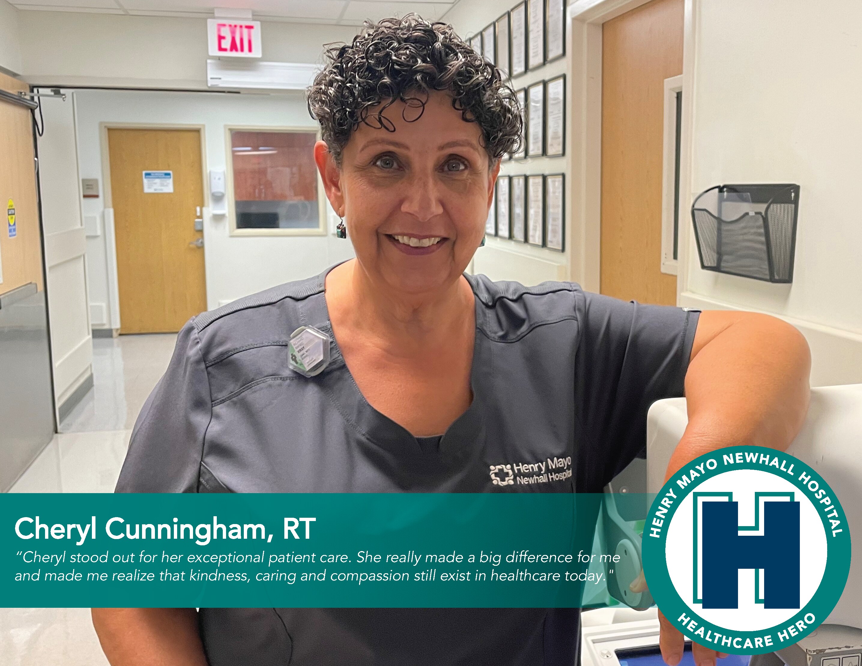 October Healthcare Hero Cheryl Cunningham