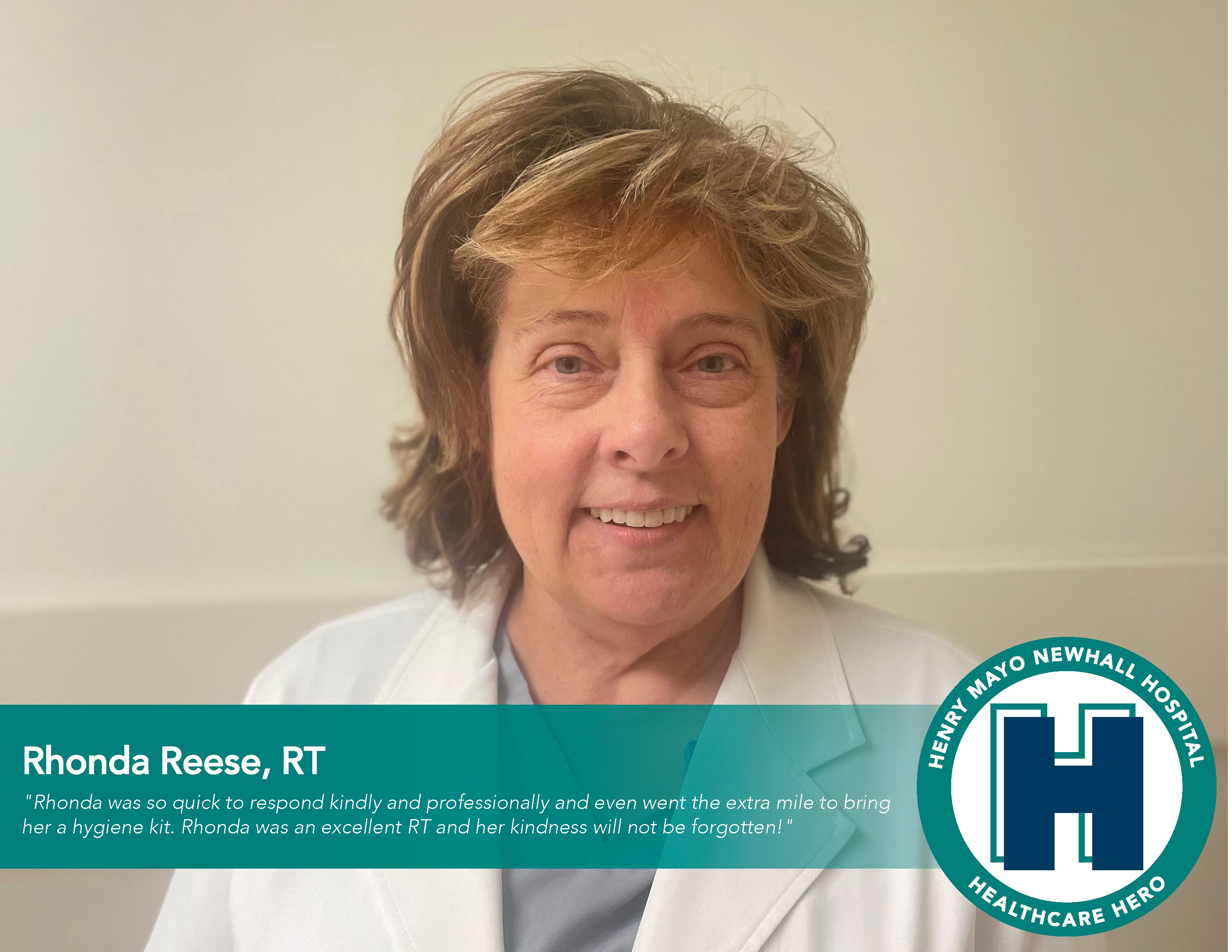 Healthcare Hero Rhonda Reese, RT