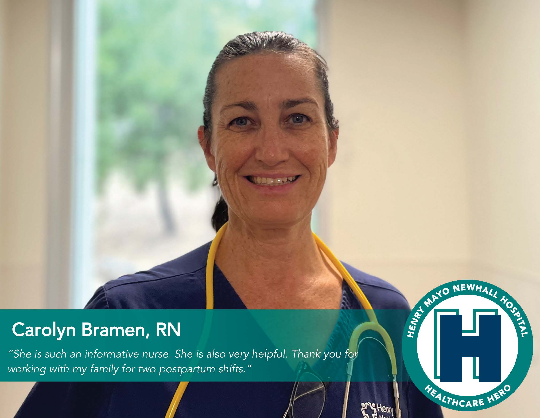 June 2023 Healthcare Hero Carolyn Bramen, RN