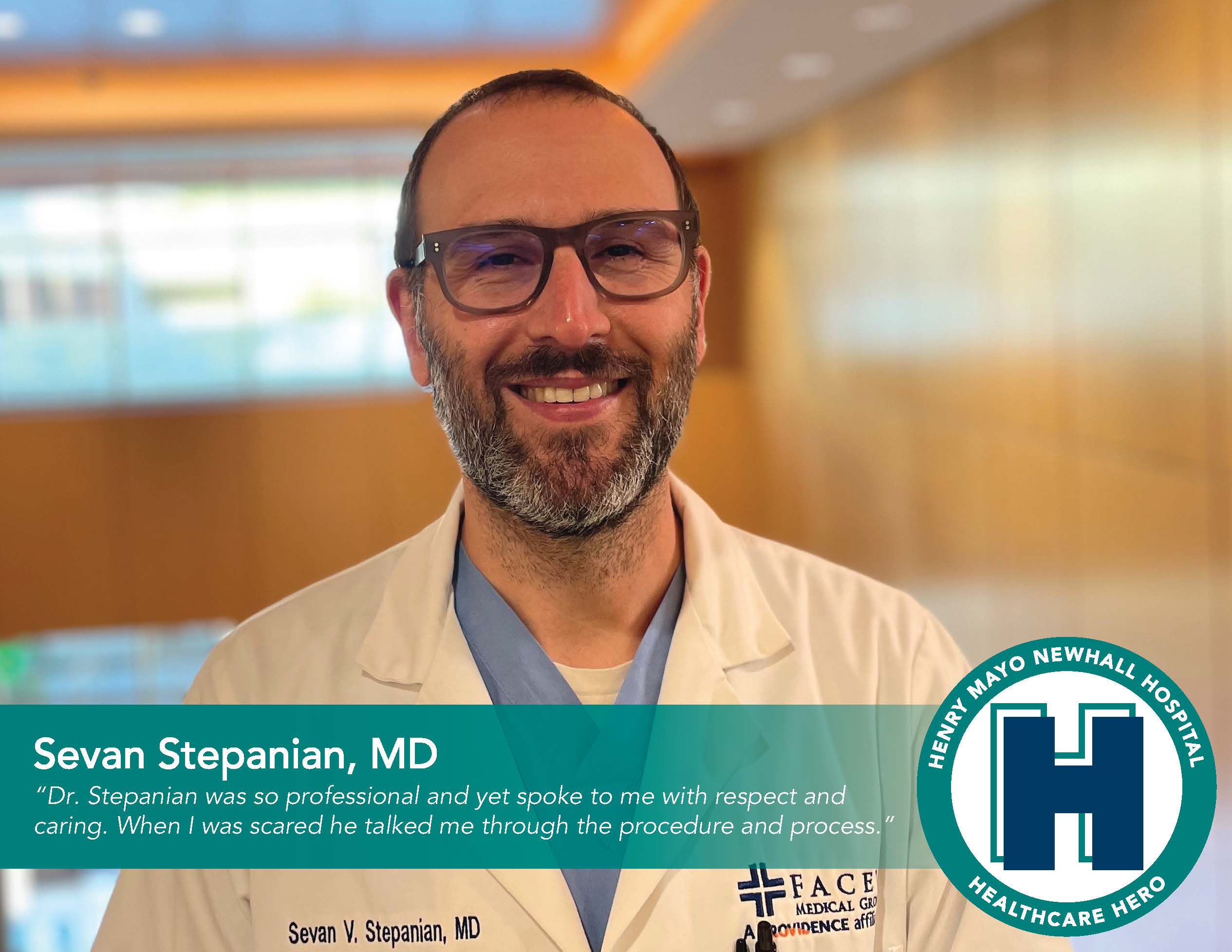 Healthcare Hero Dr. Stepanian