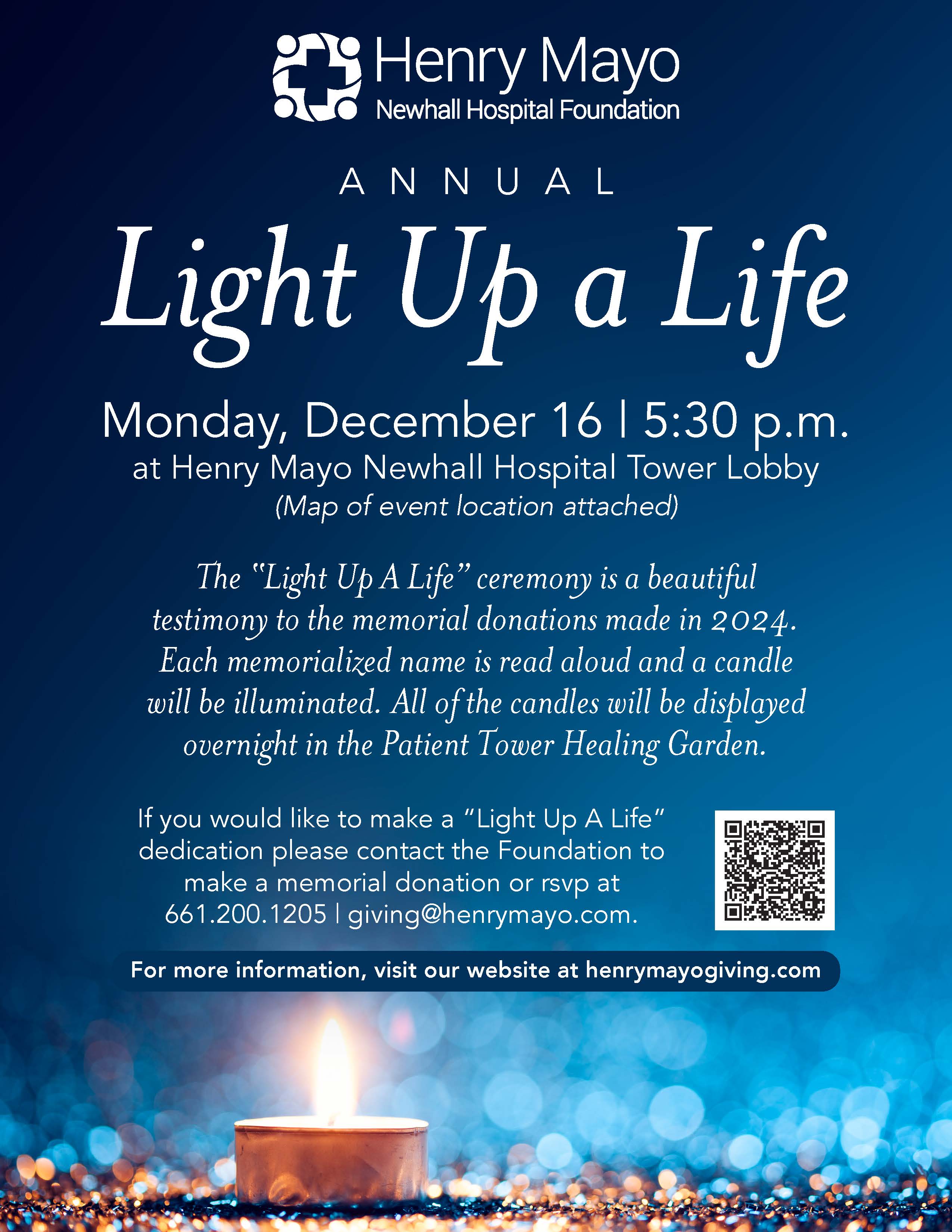 Light up a life flyer 2024