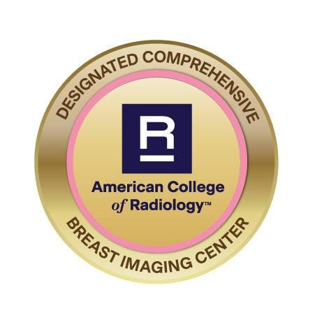 American College of Radiology Designated Comprehensive Breast Imaging Center Medal