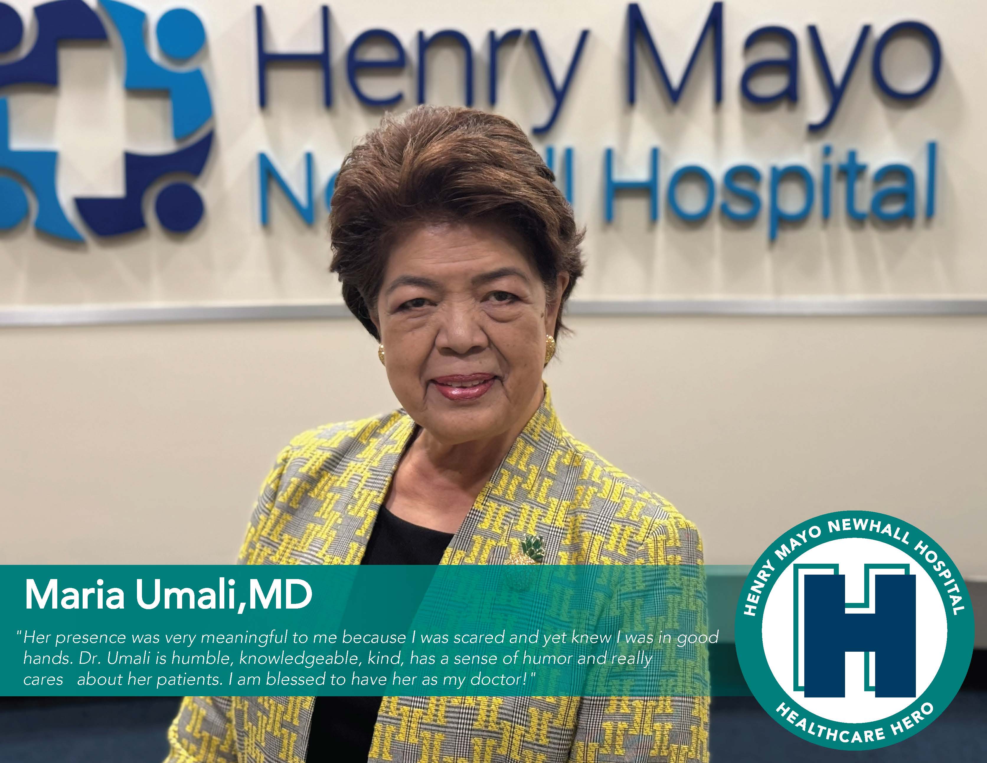 Outpatient Surgery Center is a Henry Mayo Healthcare Hero for August