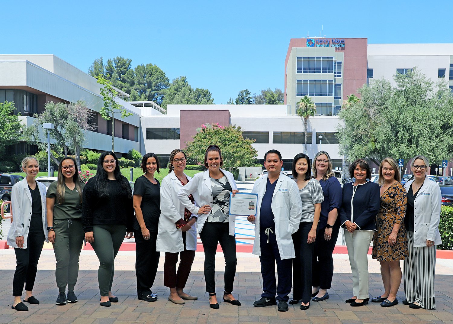 Henry Mayo Newhall Hospital Stroke Team Group Photo