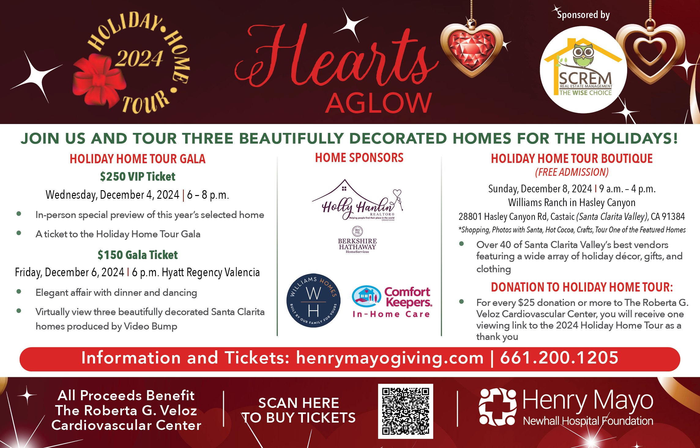 2024 Holiday Home Tour Gala Flyer