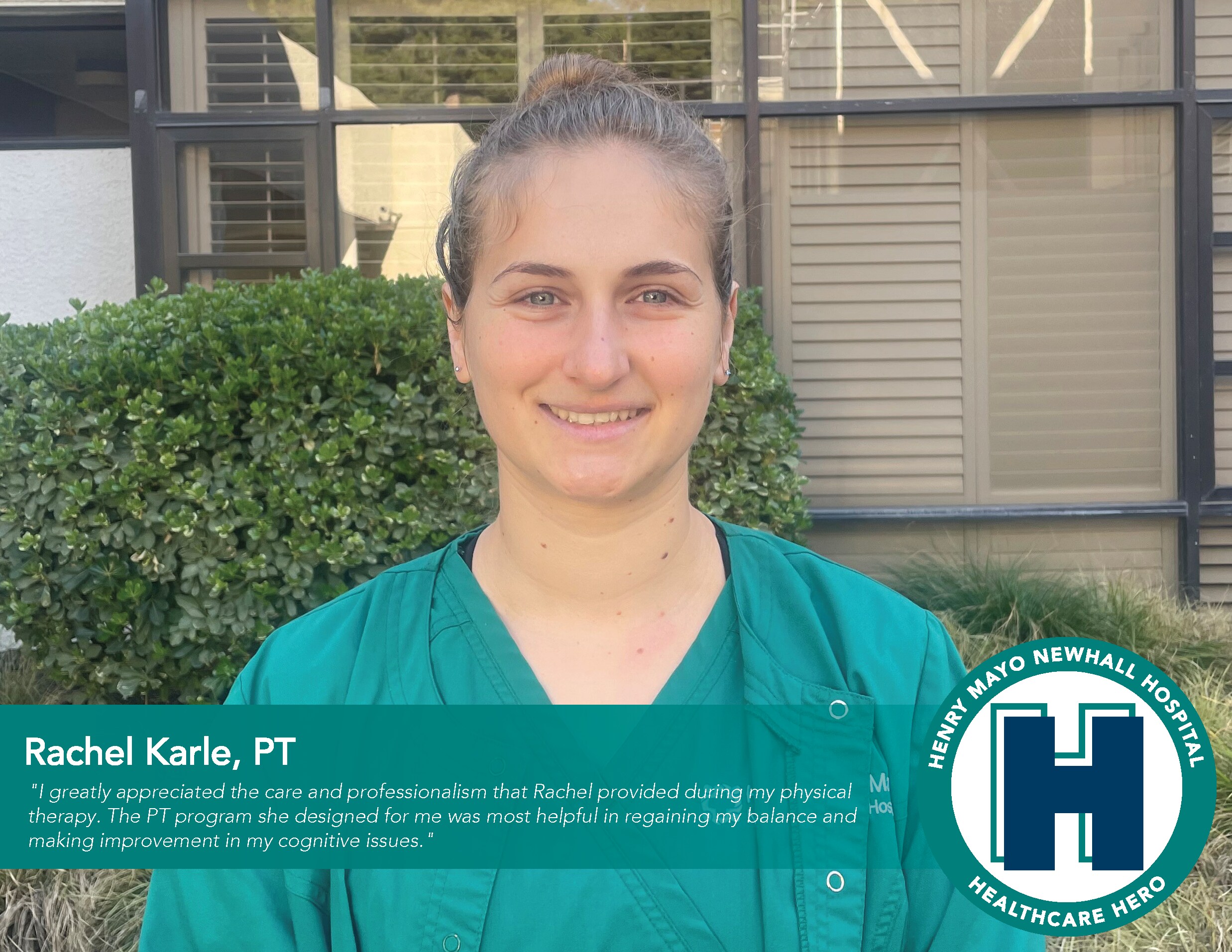 Healthcare Hero Rachel Karle, PT