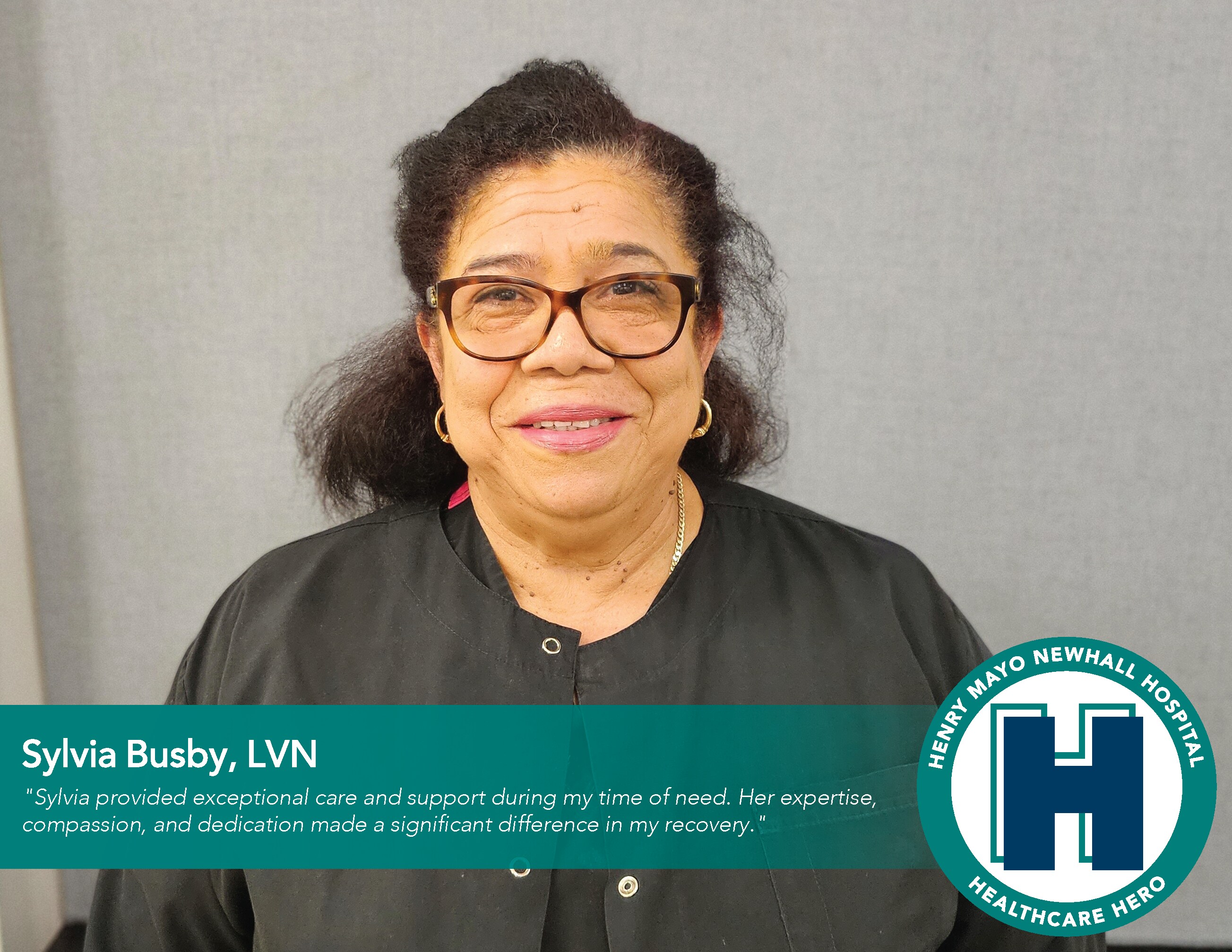 Healthcare Hero Sylvia Busby, LVN