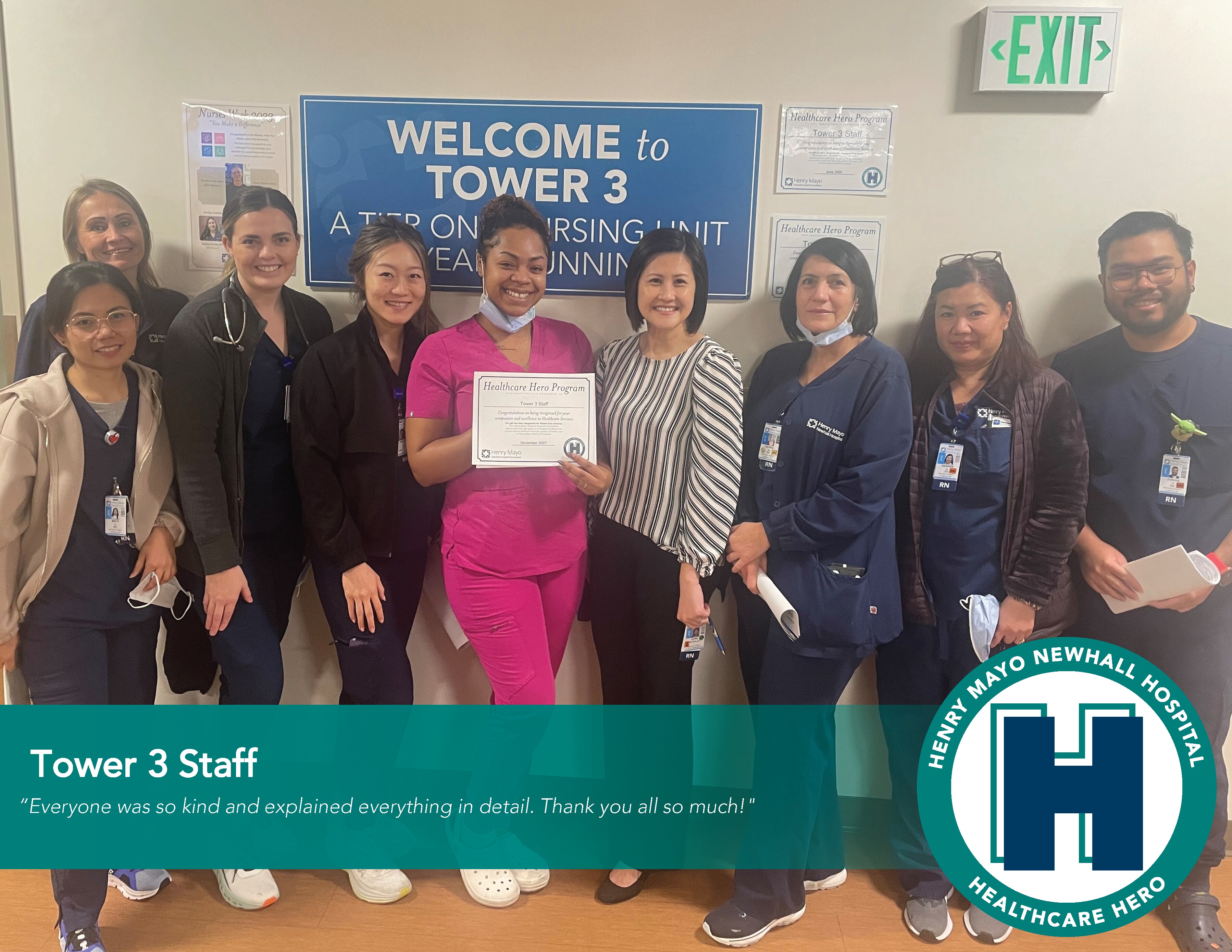 Healthcare Heroes Patient Tower 3 Staff